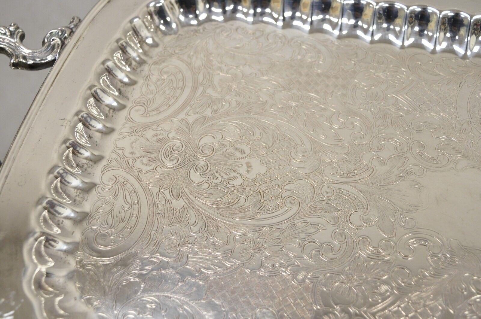 leonard silver serving tray