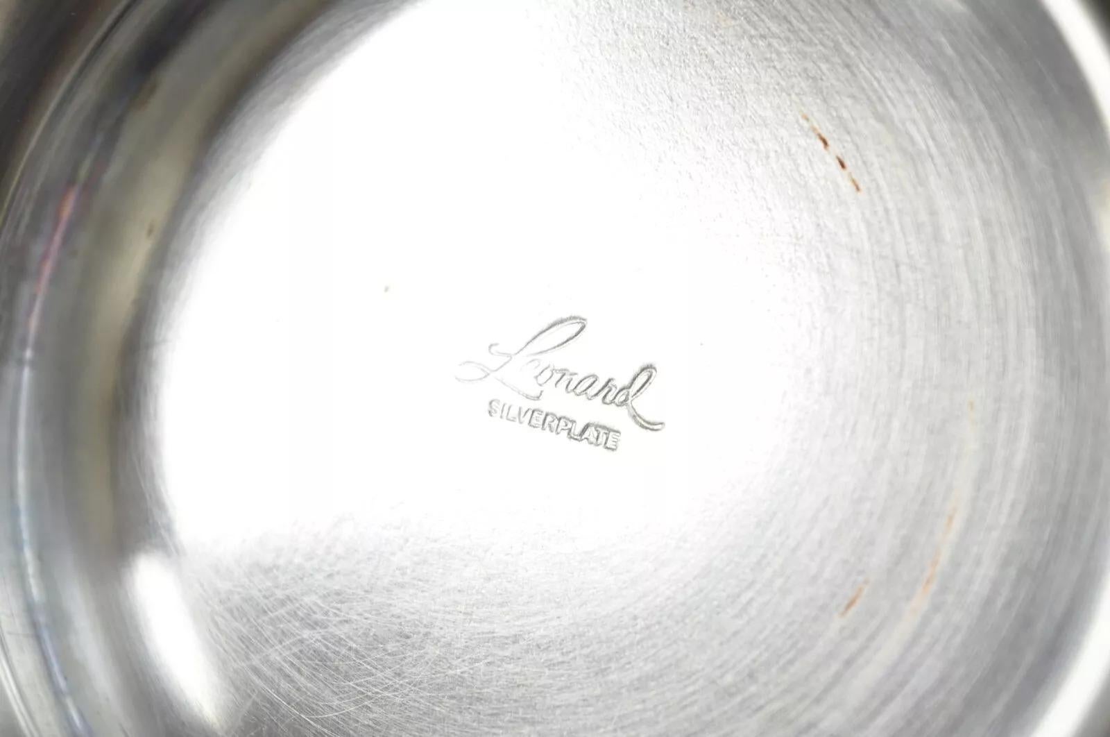 Vintage Leonard Silver Plated Award Trophy Cup Champagne Chiller 1978 Champion For Sale 3