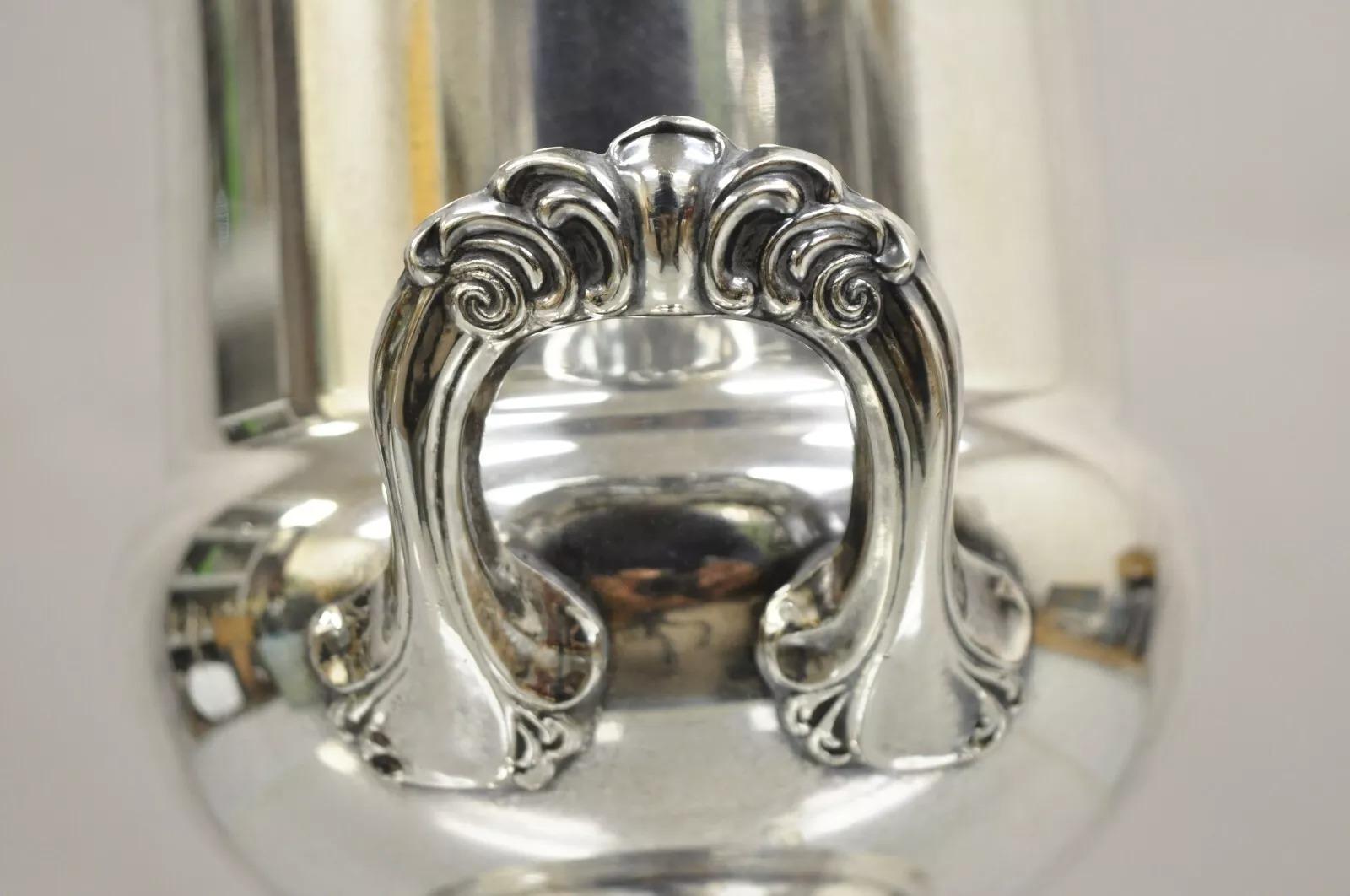Vittoriano Vintage A. Silver placcato Trophy Cup Champagne Chiller Ice Bucket in vendita