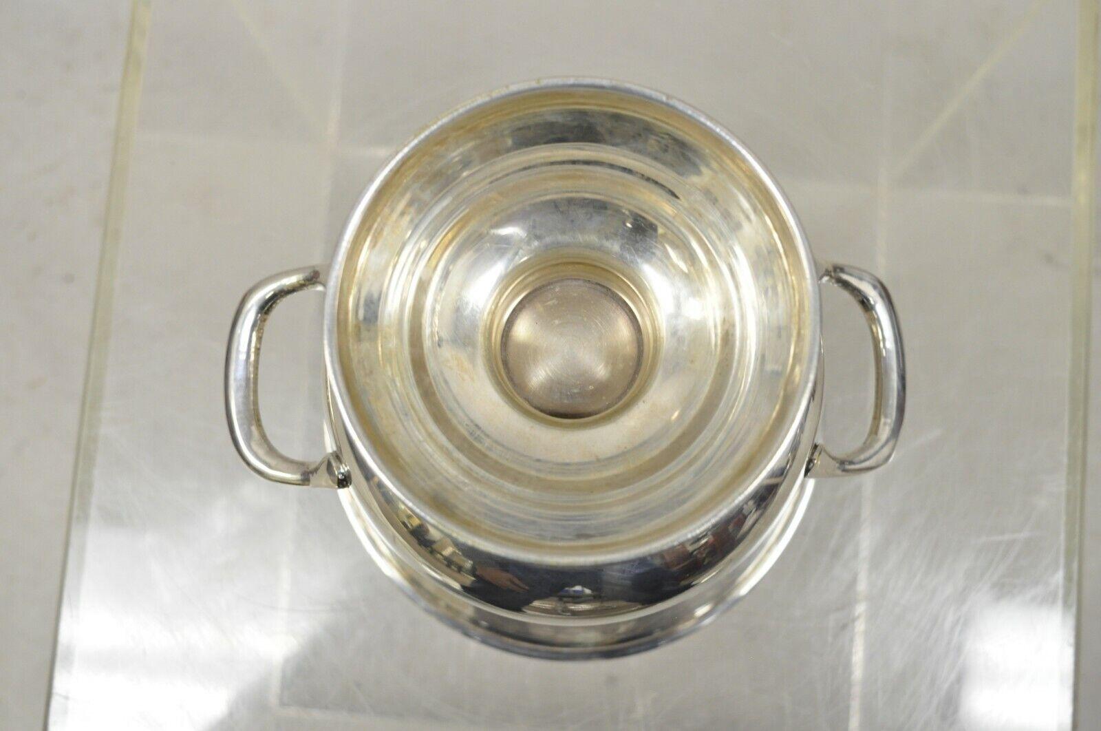 Vintage Leonard versilberter Trophy Cup Eiskübel/Eiskübel/Champagnerkühler, Vintage, ein Paar im Angebot 2