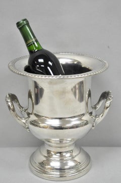 Vintage Leonard Silver Plated Trophy Cup Urn Champagne Chiller Bar Ice Bucket