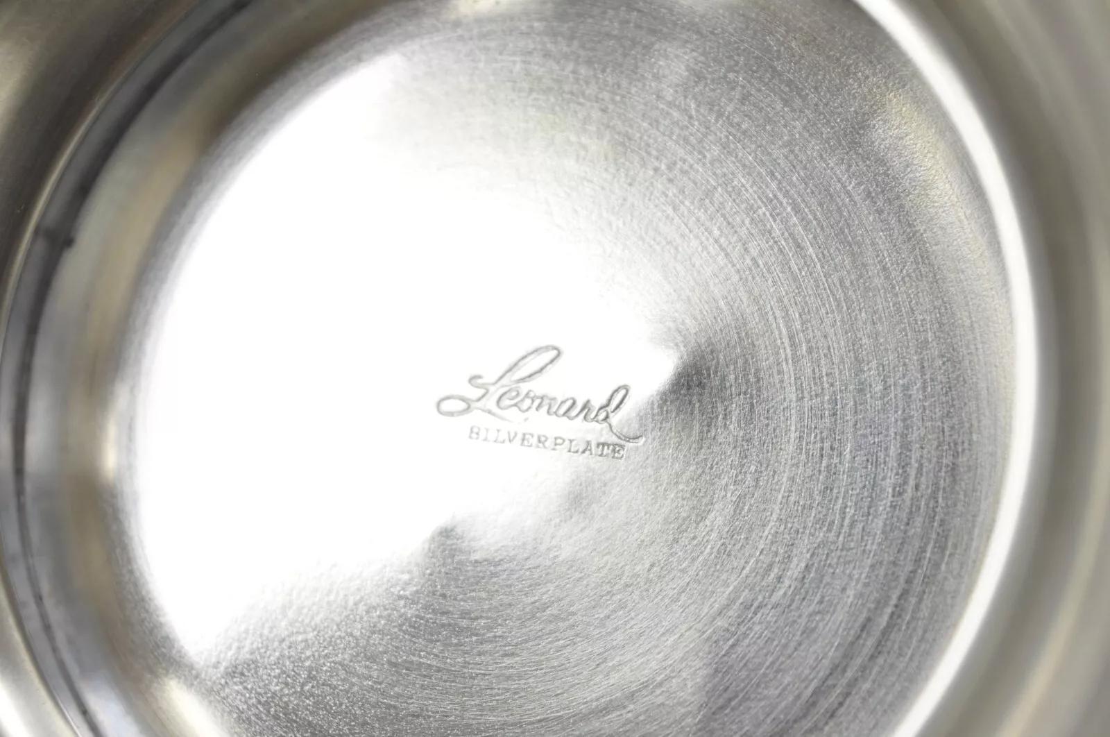 Vintage A. Silver Coppa trofeo placcata d'argento Secchiello per ghiaccio refrigerante per champagne in vendita 3