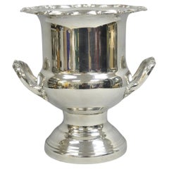 Vintage Leonard Victorian Silver Plated Trophy Cup Champagne Chiller Ice Bucket