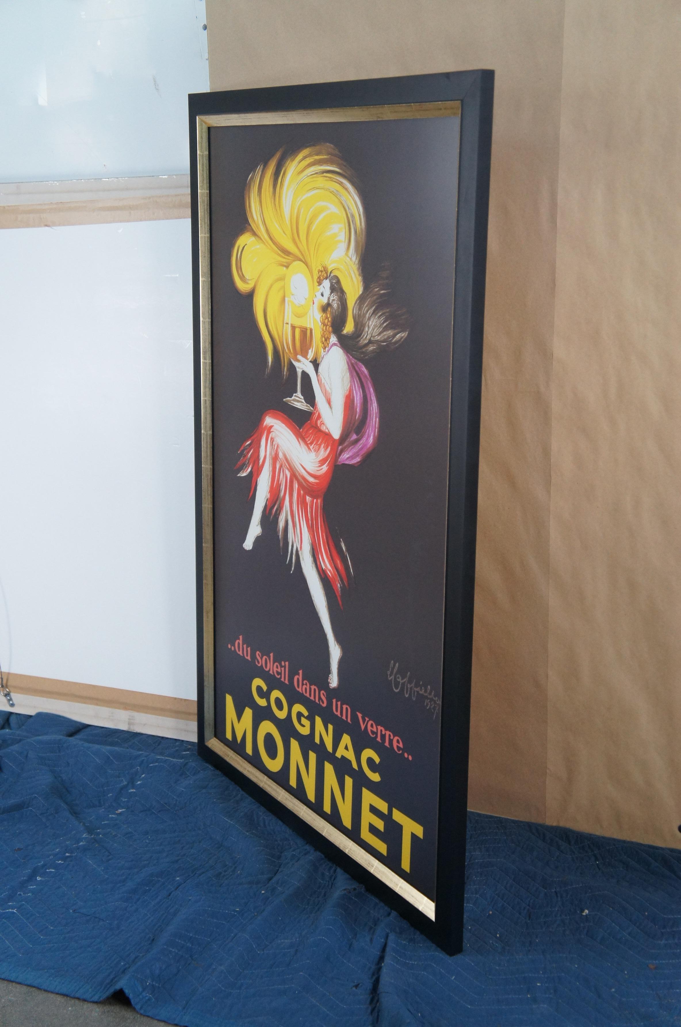 Vintage Leonetto Cappiello Cognac Monnet Art Deco Advertising Poster For Sale 2