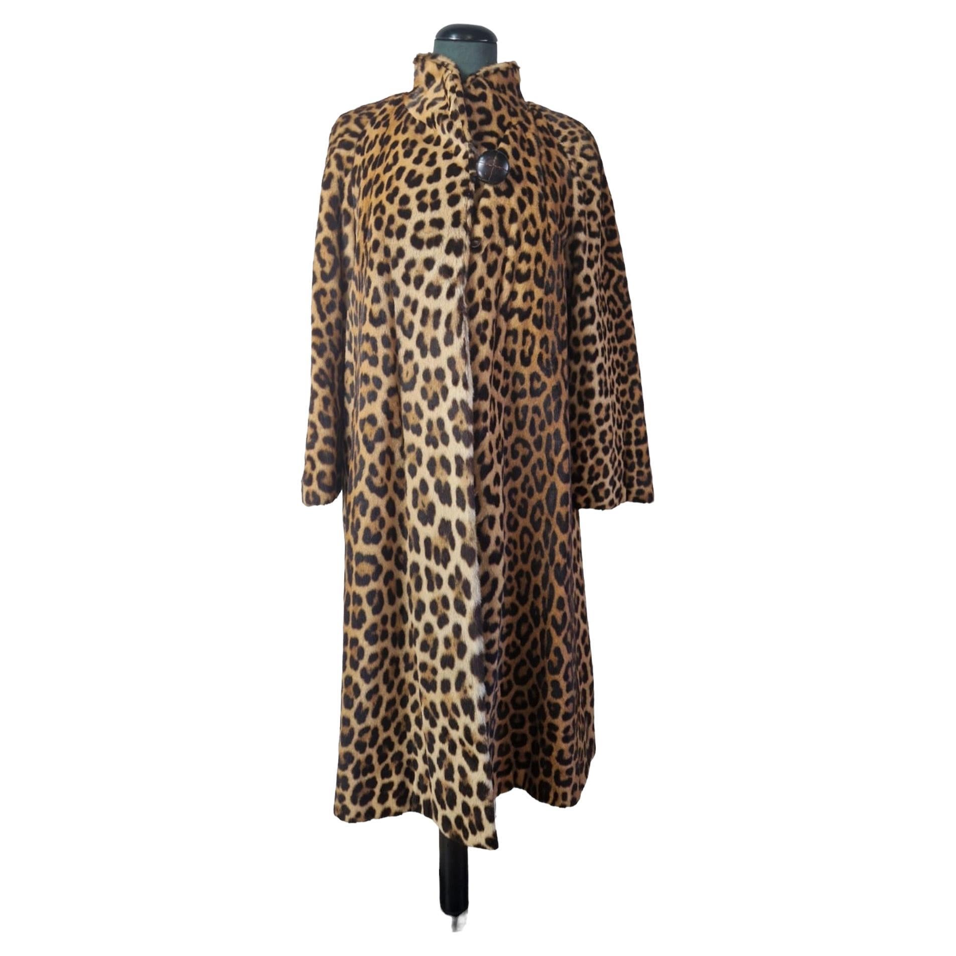 Vintage leopard fur.