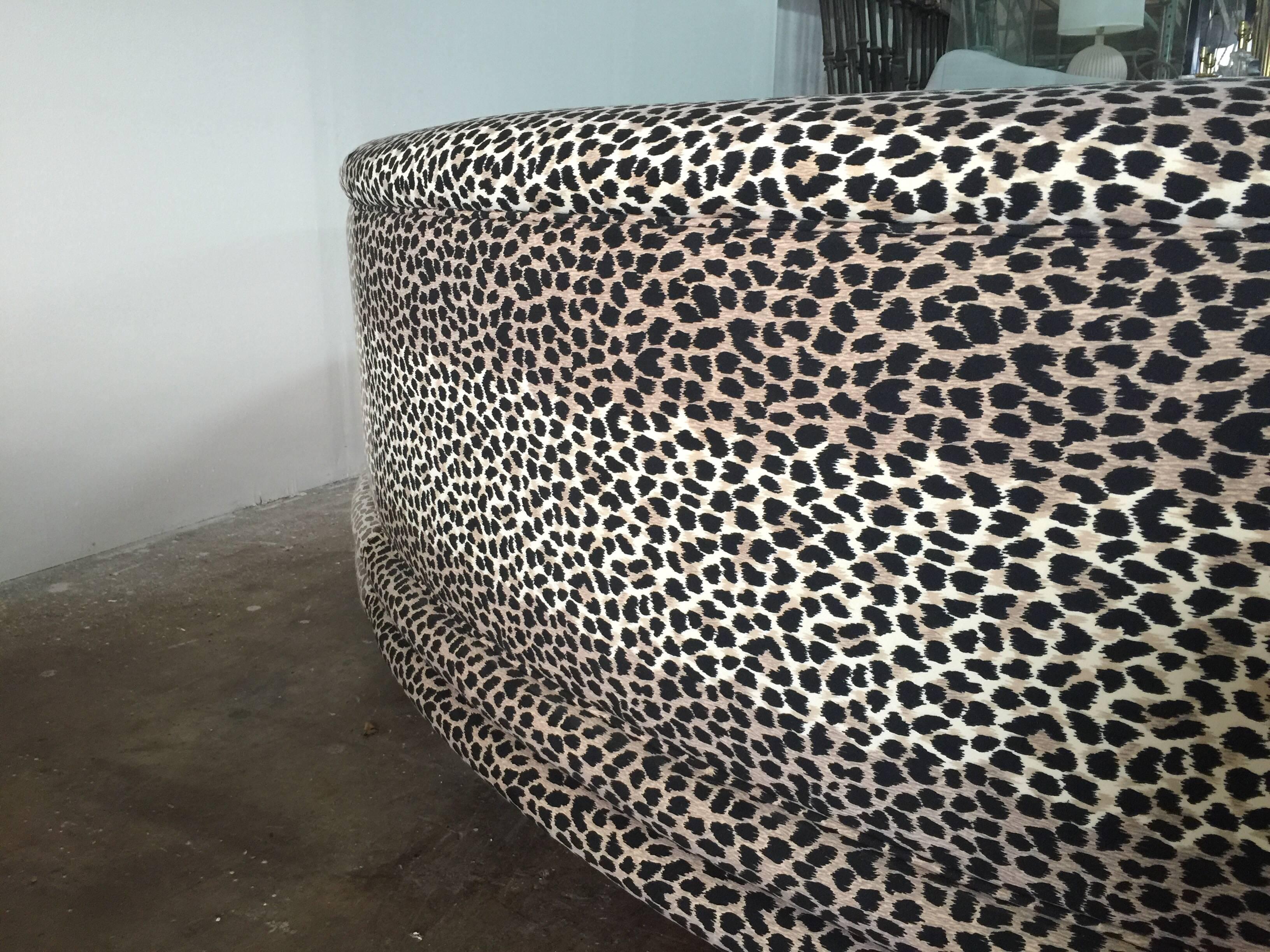 animal print sectional sofas