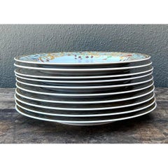 Vintage “Les Jardin De Versace” for Rosenthal Dinner Plates Z- Set of 10