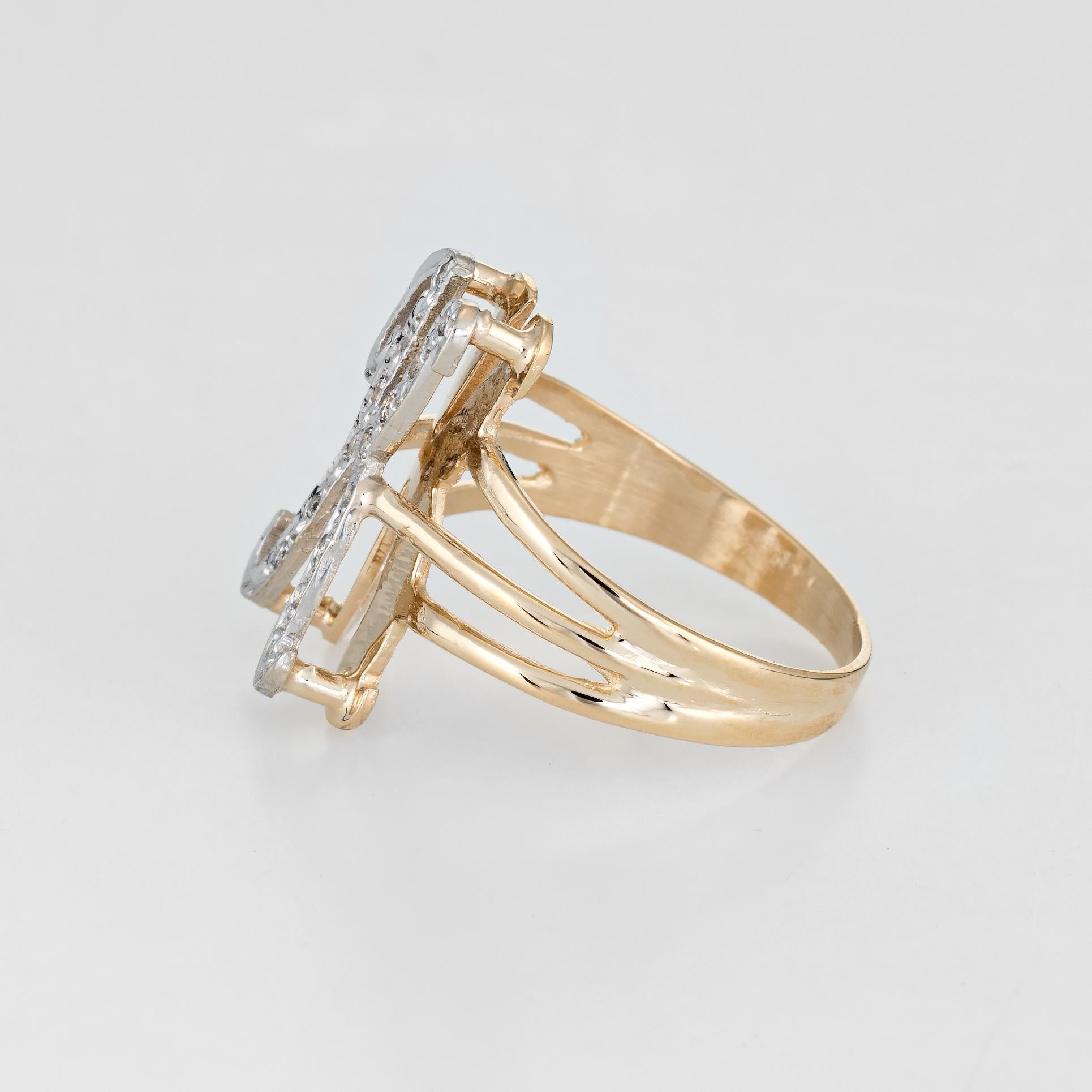 k letter ring design