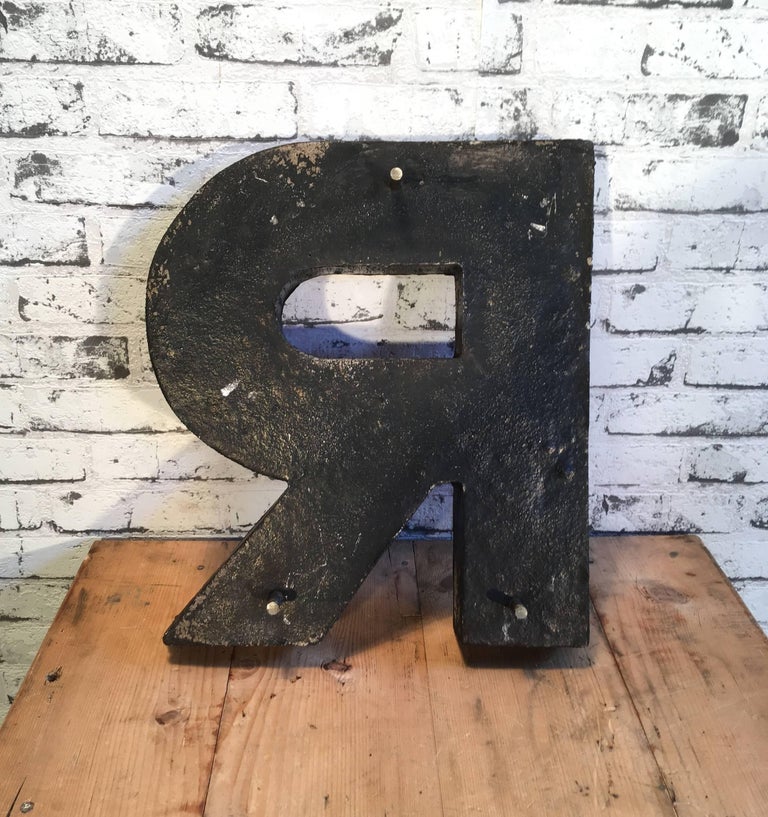 Vintage Letter R 1950s at 1stDibs