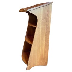 Vintage Levenger Cherrywood Belmont Library Stand/Lectern with 3 Shelves