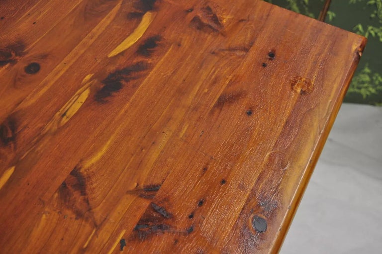 Vintage Lewis and Conger Pine Wood Cedar Lined Blanket Chest Of Drawers  Dresser at 1stDibs