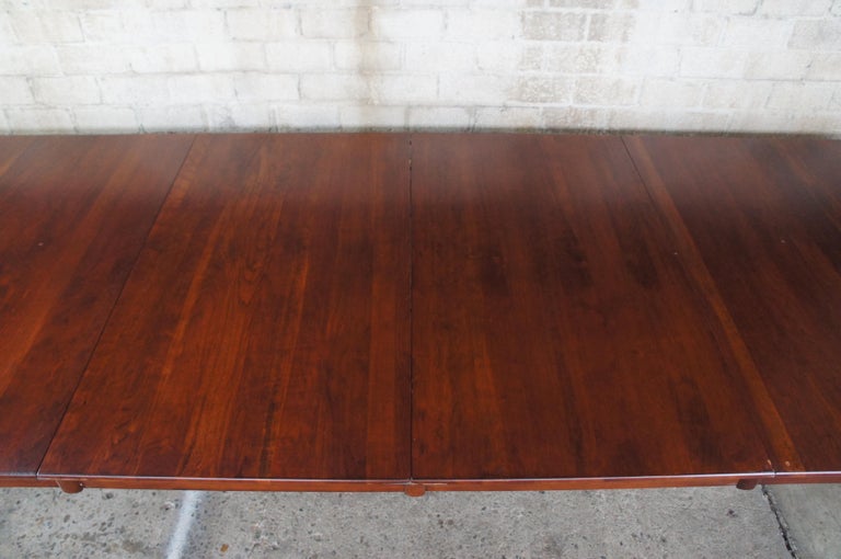 Vintage Lexington Bob Timberlake Cherry Queen Anne Farmhouse Dining Table at 1stDibs bob