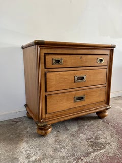 Vintage Lexington Furniture Campaign Nightstand Nautica Collection