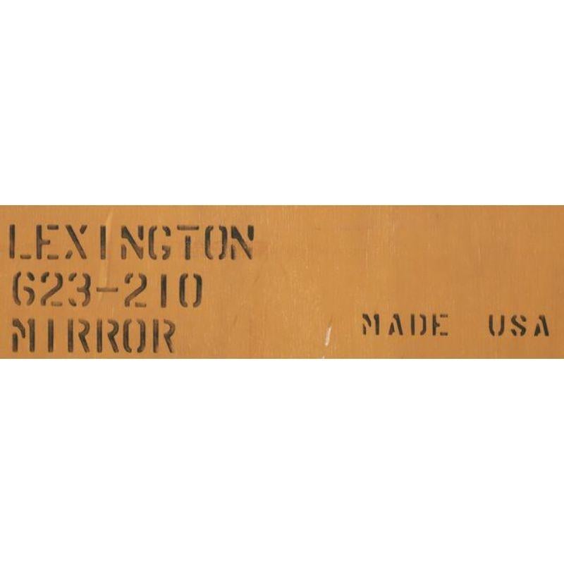 LEXINGTON Large Mahogany Dresser / Vanity Shaving Mirror For Sale 2
