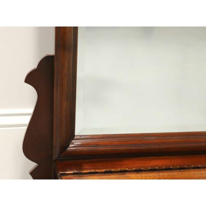 Chippendale LEXINGTON Large Mahogany Dresser / Vanity Shaving Mirror For Sale