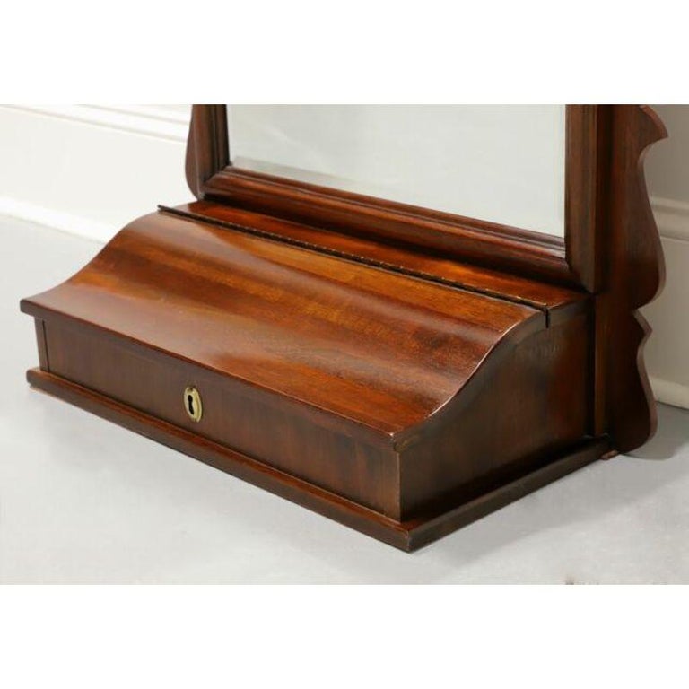 LEXINGTON Large Mahogany Dresser / Vanity Shaving Mirror For Sale at