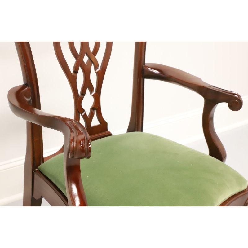LEXINGTON Solid Mahogany Chippendale Style Ball in Claw Dining Chairs - Set of 8 2