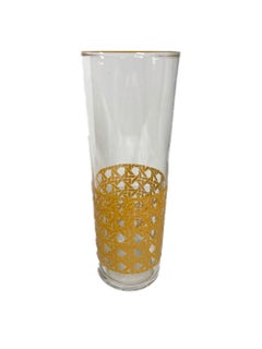 Vintage Libbey Glass Co., Cane Pattern, Tom Collins Glasses