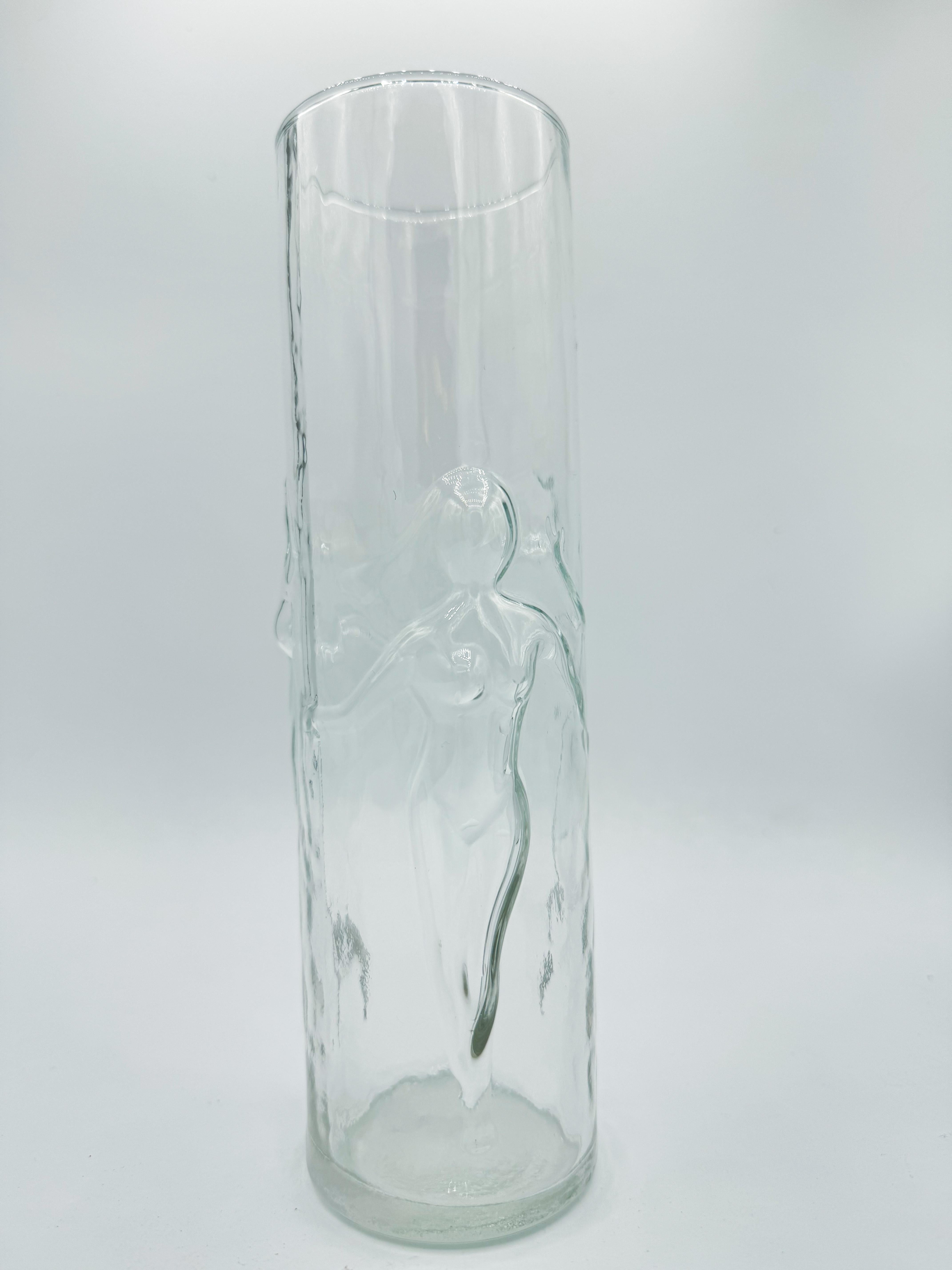 American Vintage Libbey La Femme Highball Female Body Glass Mid-Century Modern For Sale