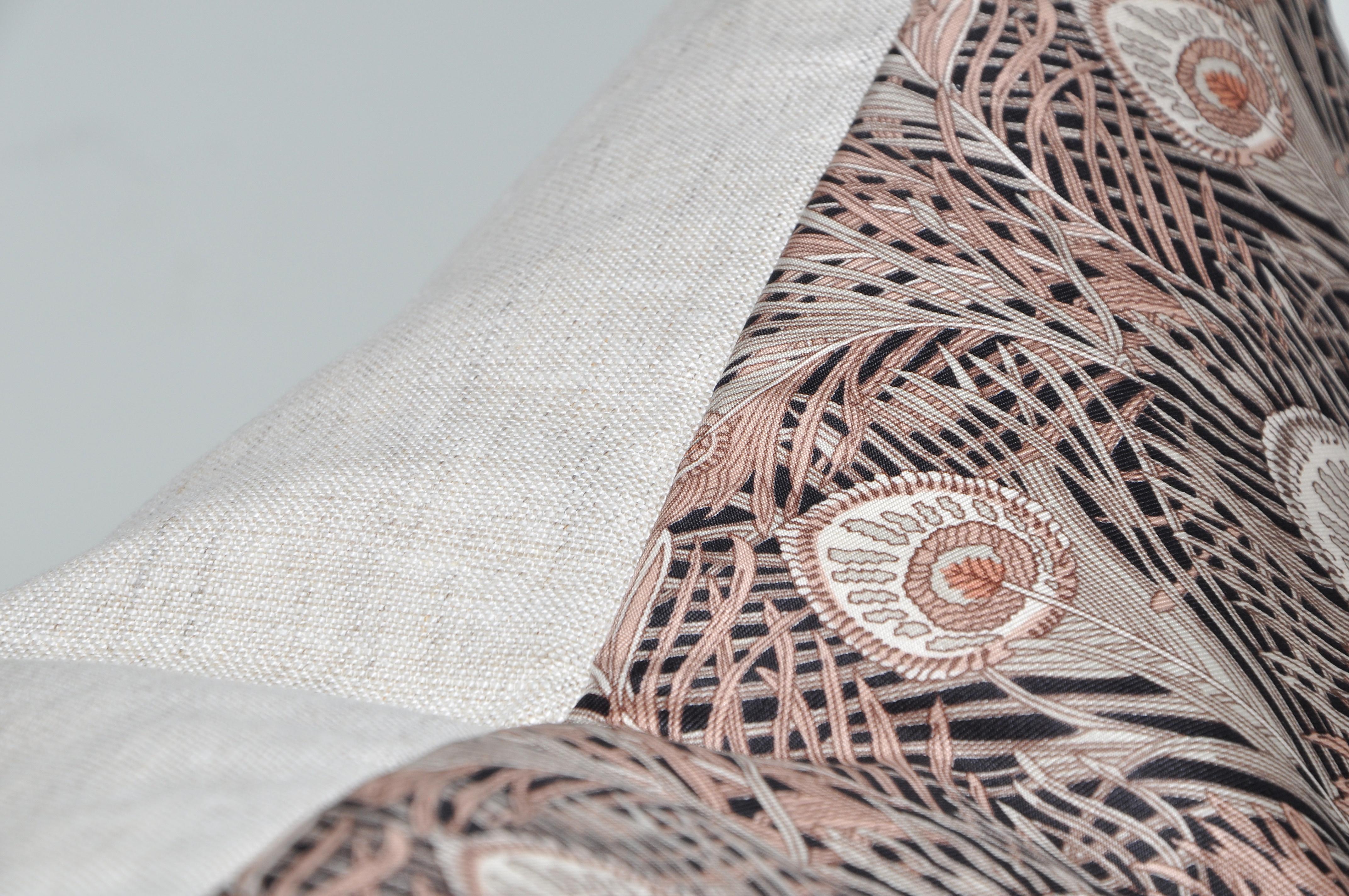 vintage peacock fabric
