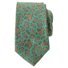 Vintage LIBERTY of London Silk Tie With Paisley Motifs Men NeckTie