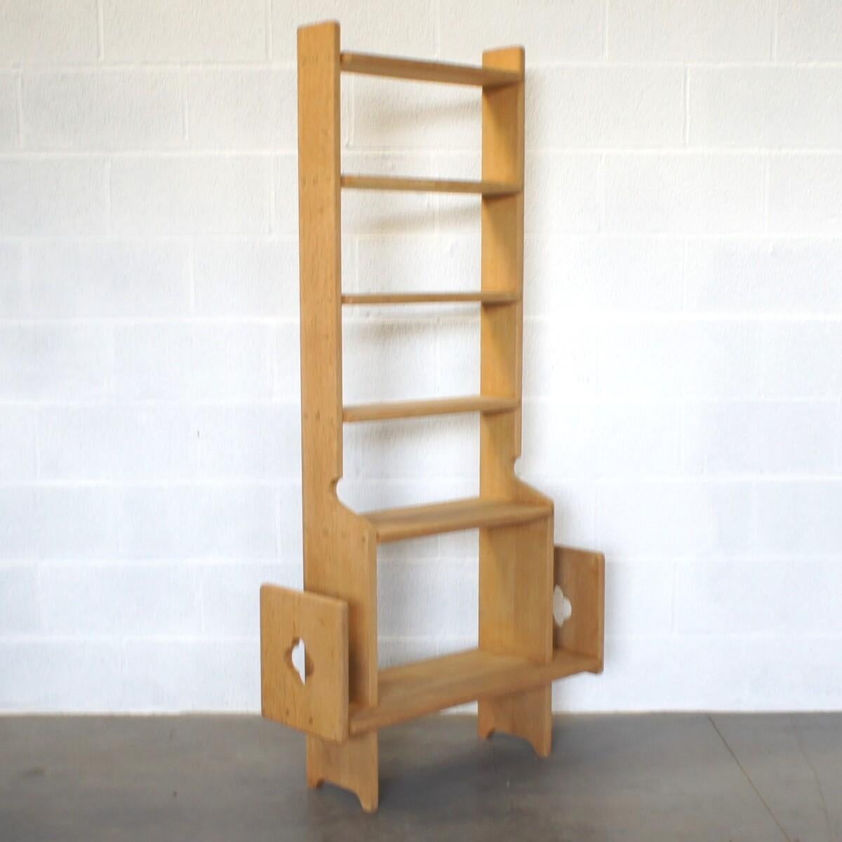 Oak Vintage Library by Guillerme et Chambron for 