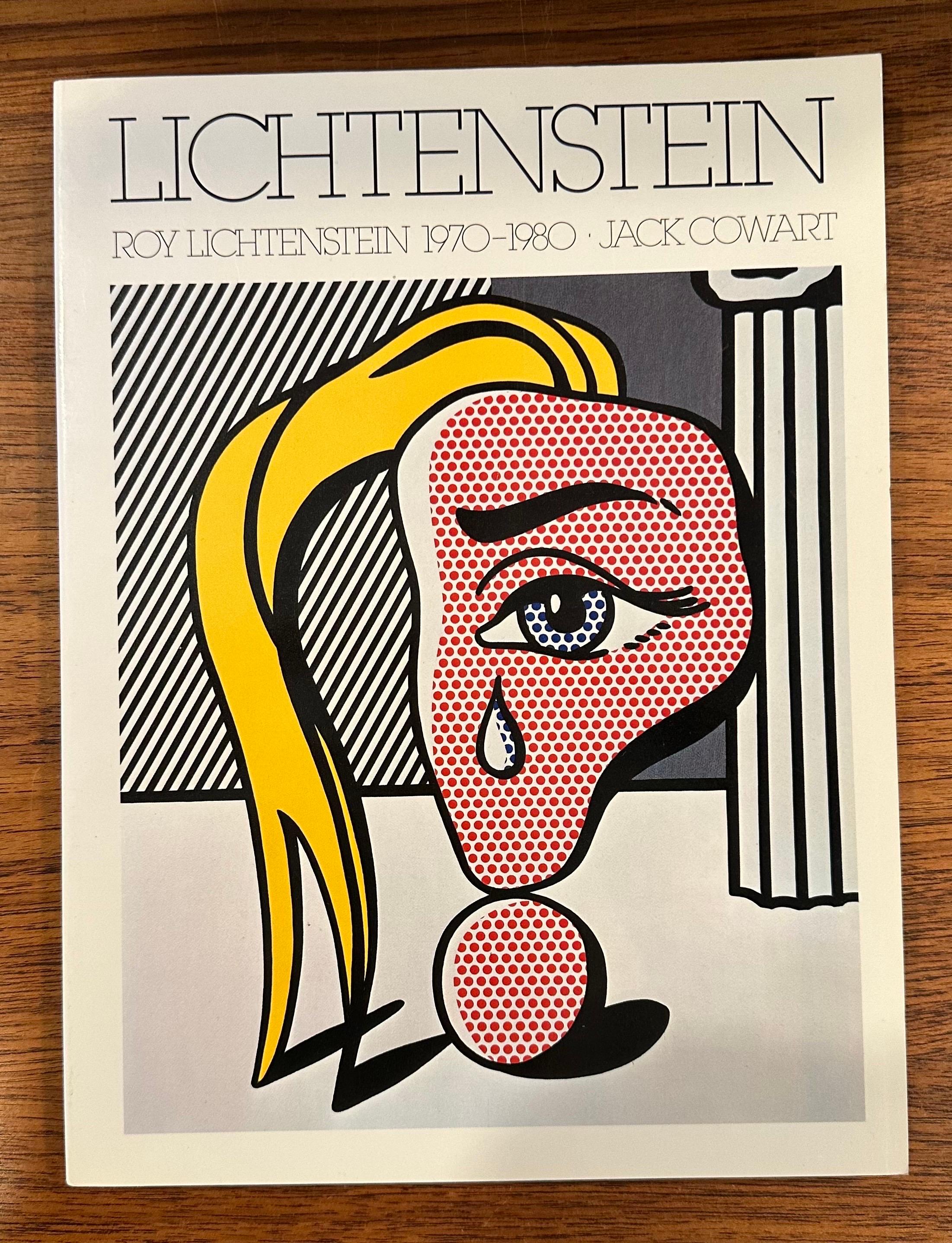 Vintage-Kunstbuch „Lichtenstein 1970 - 1980“ von Jack Cowart, St Louis Art Museum, Vintage (amerikanisch) im Angebot