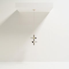 Vintage-Pendelleuchte „Lichtstruktur“ von Trix and Robert Haussmann für Swiss Lamps Int
