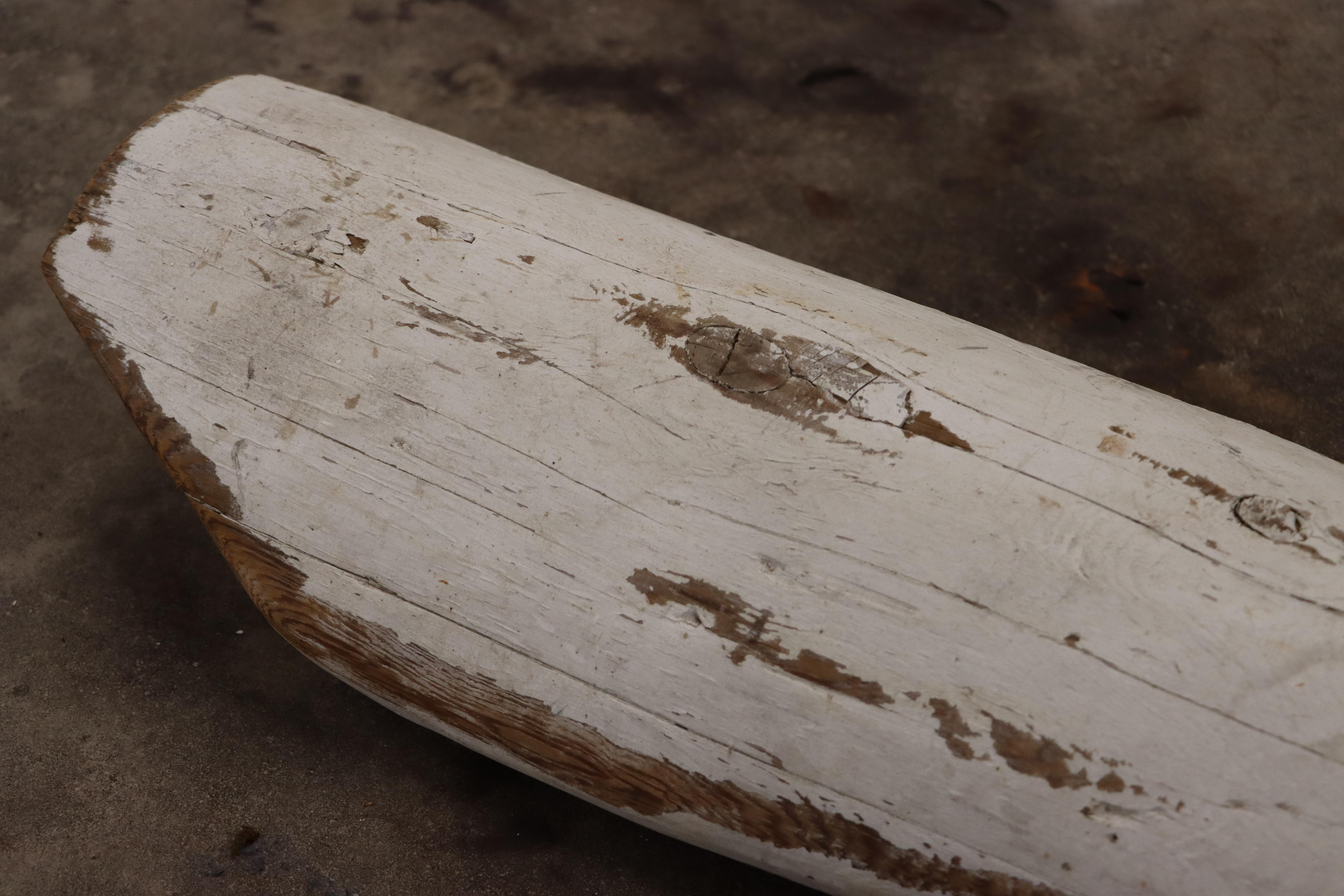 Vintage Life-Size Carved Swan Decoy 2