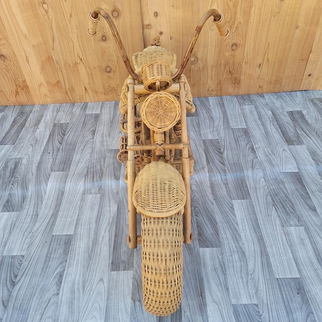 wicker motorcycle for sale
