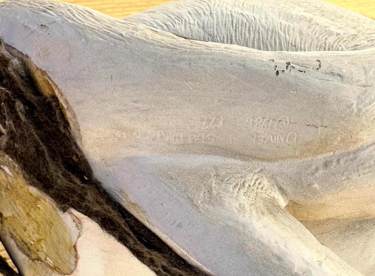 Scultura decorativa di cane dalmata d'epoca a grandezza naturale, 1980 in vendita 5
