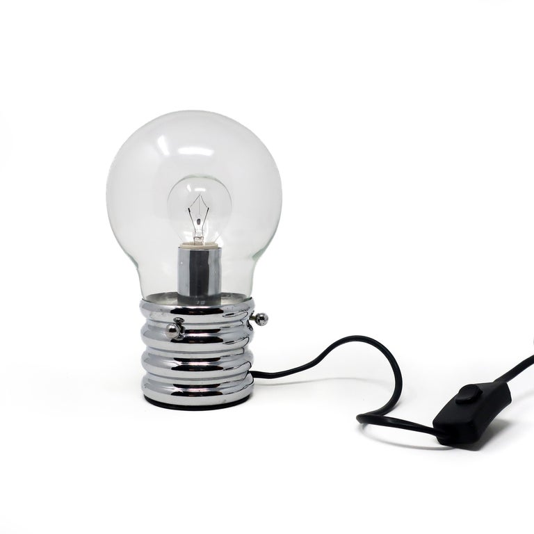 Vintage Light Bulb Table Lamp at 1stDibs