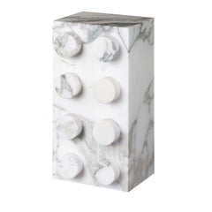 Vintage Light in Arabescato Marble