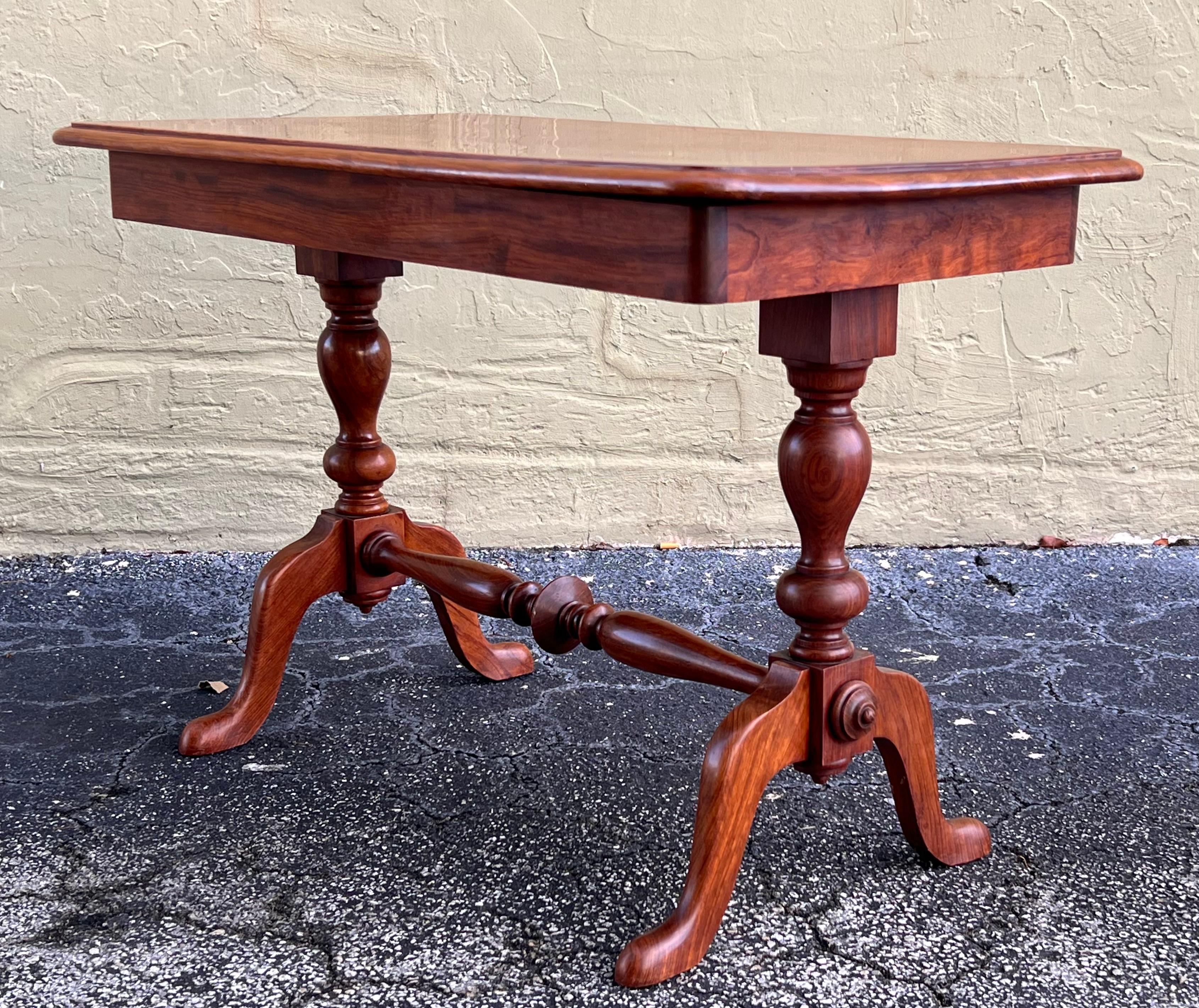 20th Century Vintage Light Solid Oak Coffee Table For Sale