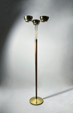 Vintage Lightolier Torchiere / Torchere Floor Lamp by Gerald Thurston