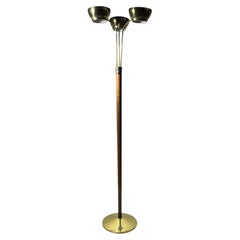 Vintage Lightolier Torchiere / Torchere Floor Lamp by Gerald Thurston