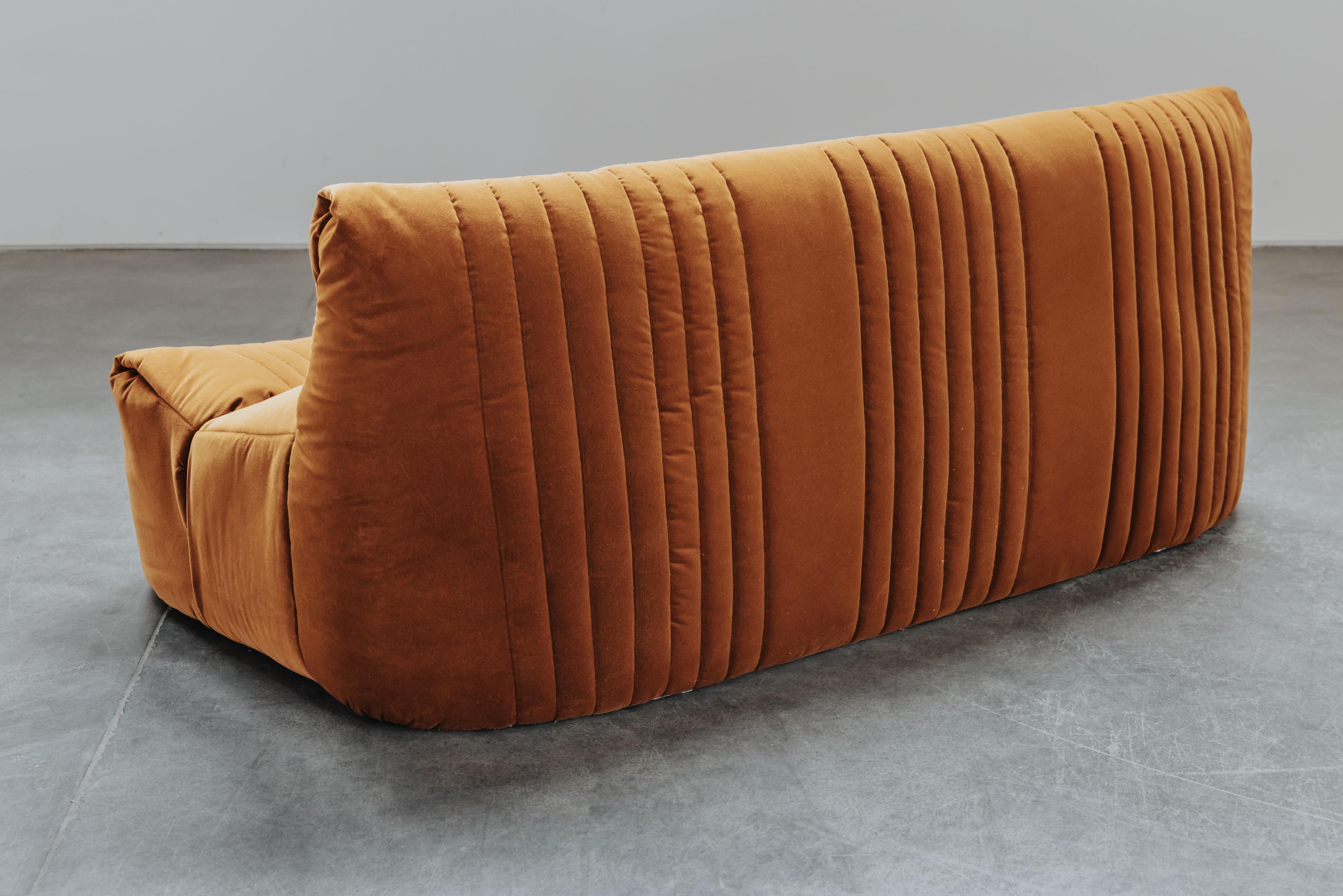 Vintage Ligne Roset Aralia Sofa From France, Circa 1970 en vente 6