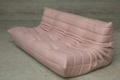 CERTIFIED Ligne Roset TOGO 3-Seat in Stain Free Blossom Fabric, DIAMOND QUALITY