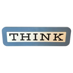 Segno "Think" di IBM vintage &New