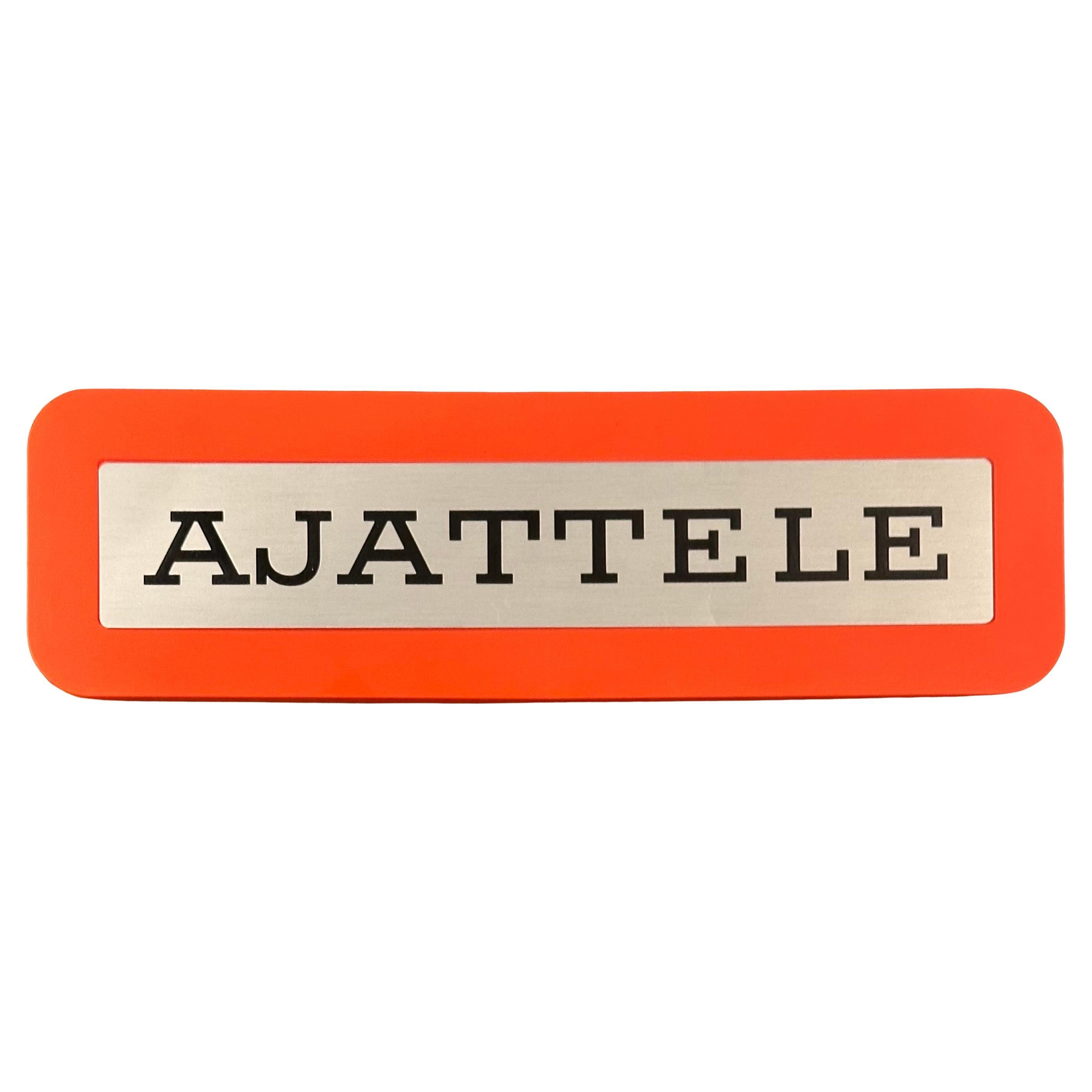 Vintage By &New "Think" in finlandese "Ajattele" - Raro