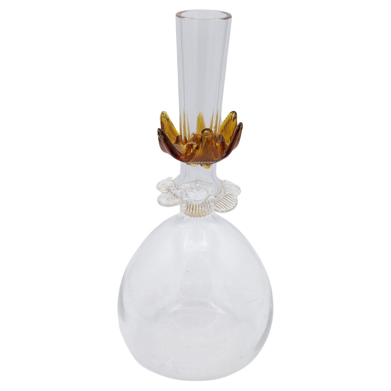 Vintage Lily Vase in Murano Glass