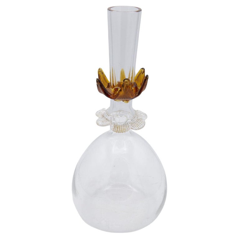 Vintage Lily Vase in Murano Glass For Sale at 1stDibs