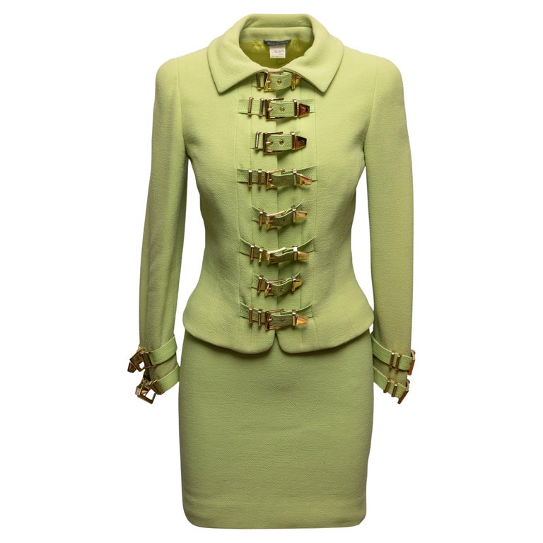 slim fit dress slacks OppoSuits Men's Suit - Neon Lucky Lime - Green main image 0