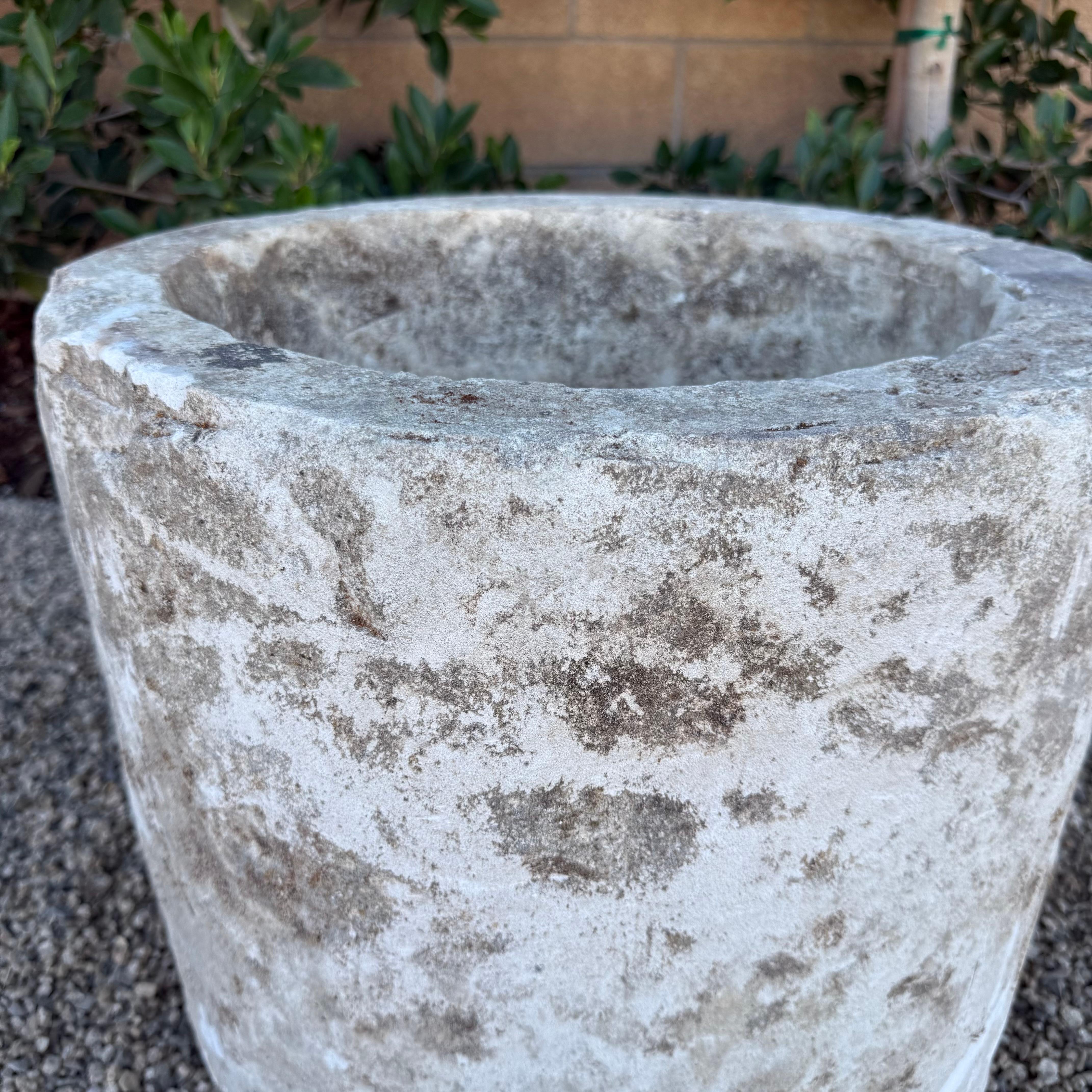 20th Century Vintage Limeston Trough for Indoors or Outdoors For Sale