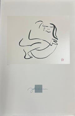 Vintage Limited Edition Lithograph "Bag One" by John Lennon