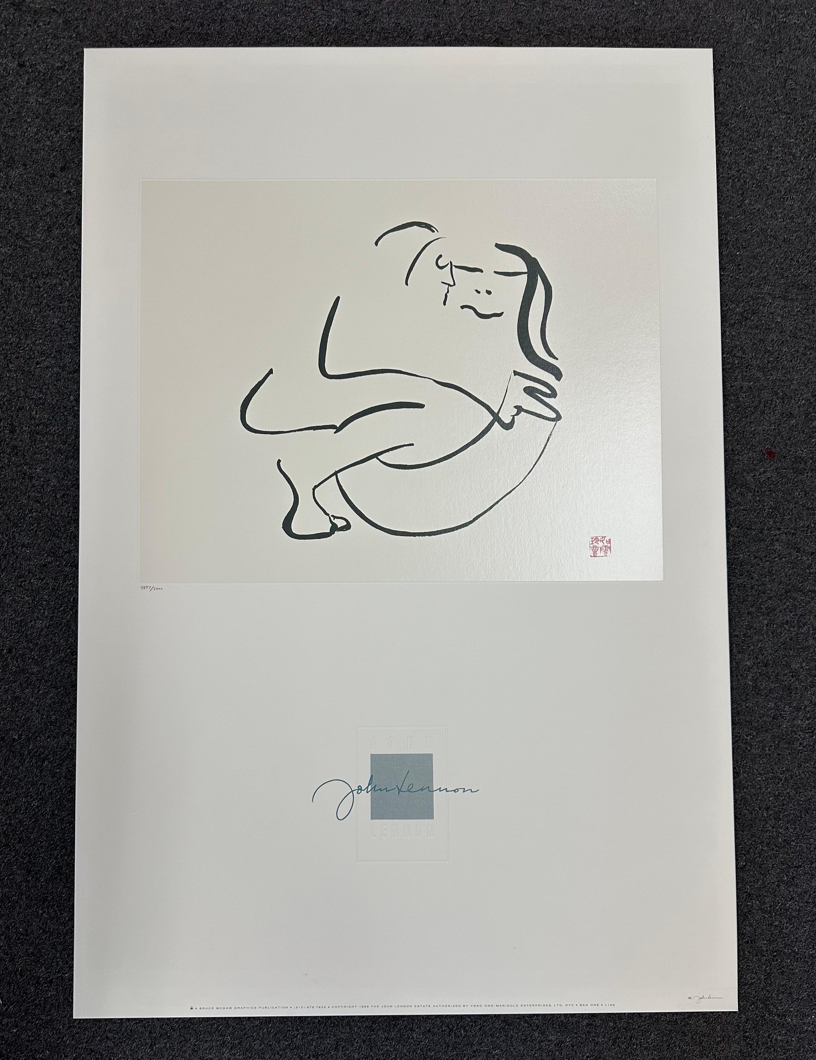 Litografía vintage de edición limitada 