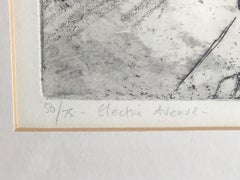 Limitierte Auflage Druck/Toni Martina Charcol Druck