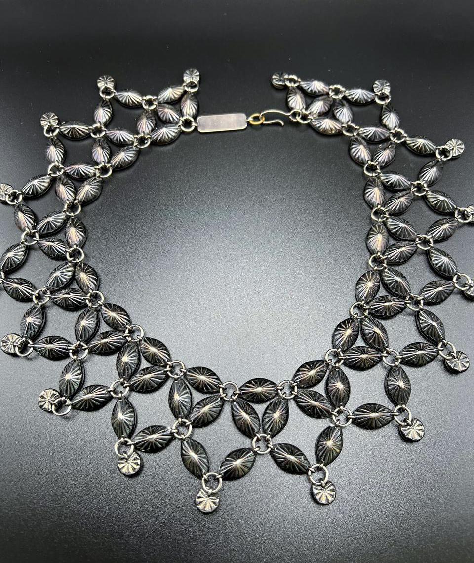 Vintage limited edition Robert Goossens for Yves Saint Laurent crystal collar    For Sale 1