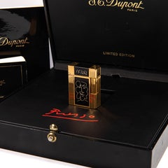 Vintage Limited Edition S.T. DUPONT Ligne 1 BR Small Lighter Picasso in Box 1998