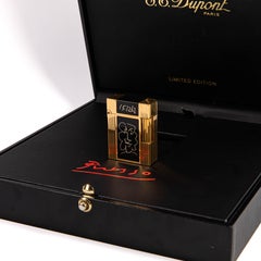 Vintage Limited Edition S.T. DUPONT Ligne 1 BR Small Lighter Picasso in Box 1998